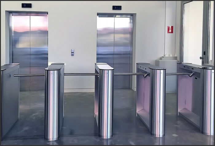Turnstile 1 BAR Access Control and Attendance stand alone product